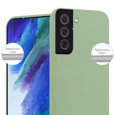 Deksel Samsung Galaxy S22 Silikon cover (grønn)