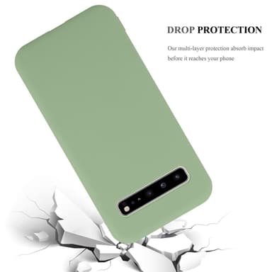 Deksel Samsung Galaxy S10 5G Silikon cover (grønn)