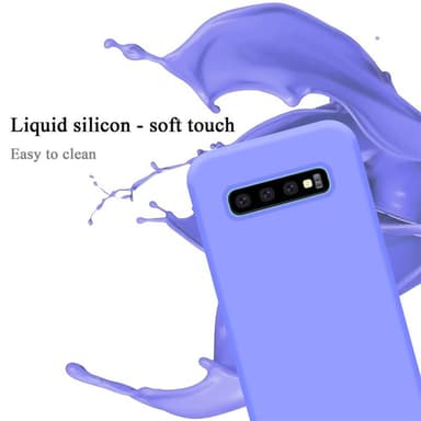 Samsung Galaxy S10 PLUS silikondeksel case (lilla)