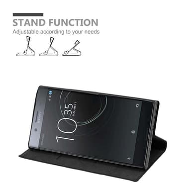 Sony Xperia XZ1 COMPACT lommebokdeksel case (svart)