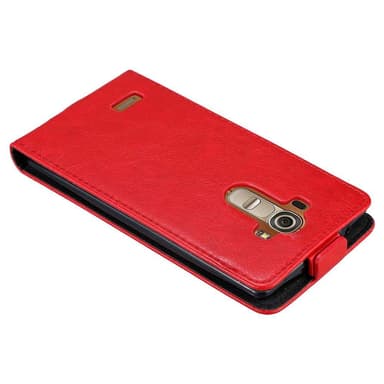 LG G4 / G4 PLUS deksel flip cover (rød)