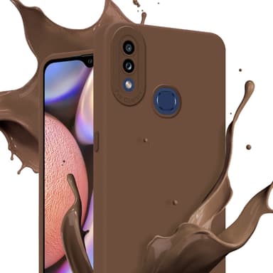 Samsung Galaxy A10s / M01s Deksel case (brun)