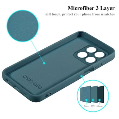 Honor x8a silikondeksel case (Grønn)