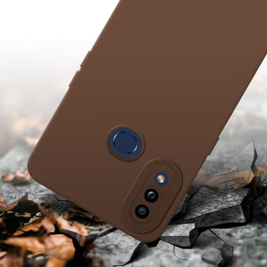 Samsung Galaxy A10s / M01s Deksel case (brun)