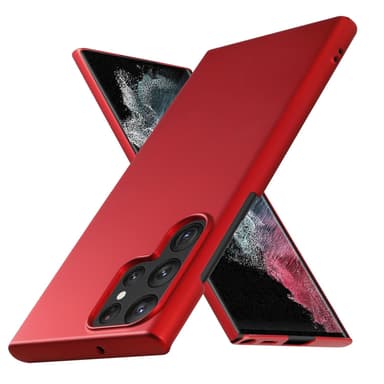 Deksel Samsung Galaxy S22 ULTRA Case Cover (rød)