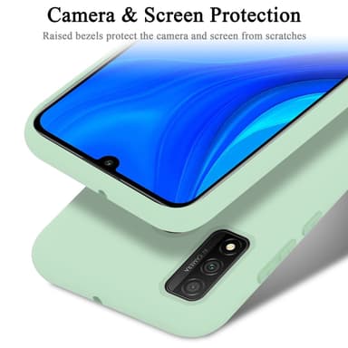 Huawei P SMART 2020 silikondeksel case (grønn)