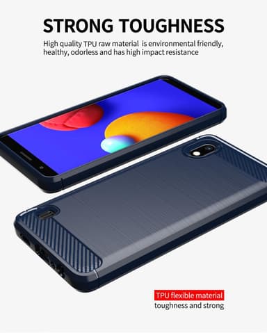 Deksel Samsung Galaxy A10 / M10 ultra slim (blå)