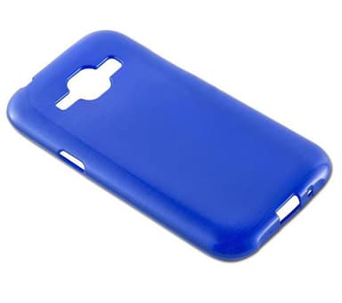 Samsung Galaxy J1 2015 silikondeksel cover (blå)