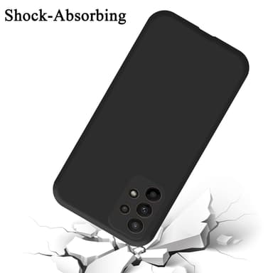 Samsung Galaxy A23 4G silikondeksel case (svart)