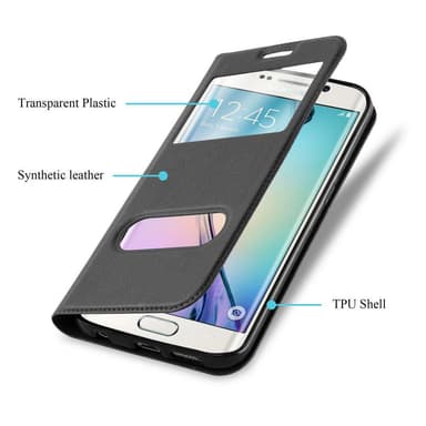 Samsung Galaxy S6 EDGE PLUS lommebokdeksel cover