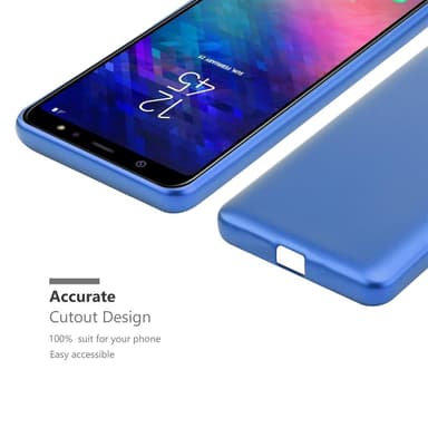 Deksel Samsung Galaxy A6 2018 Case Cover (blå)