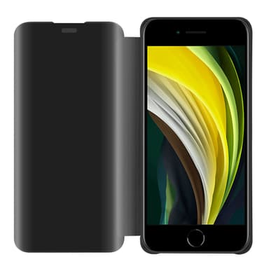 iPhone 7 / 7S / 8 / SE 2020 lommebokdeksel etui (svart)