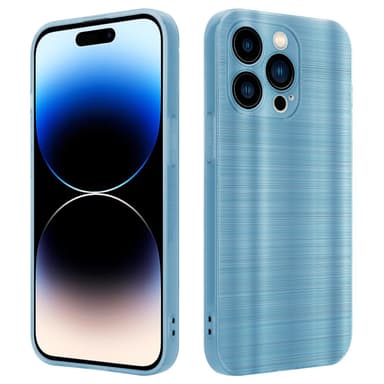 iPhone 14 PRO Silikondeksel Beskyttelse (turkis)