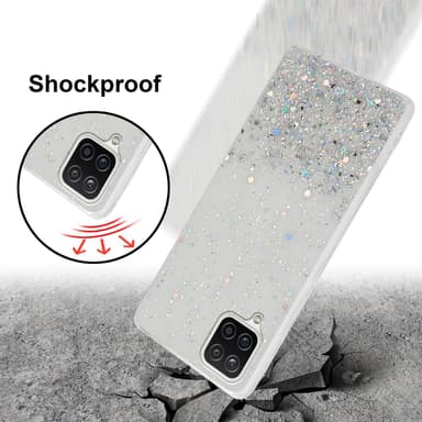 Samsung Galaxy A12 / M12 Silikondeksel Glitter