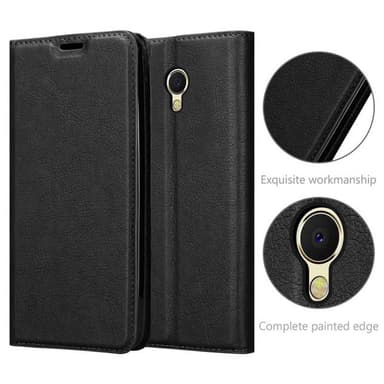 MEIZU MX6 lommebokdeksel case (svart)