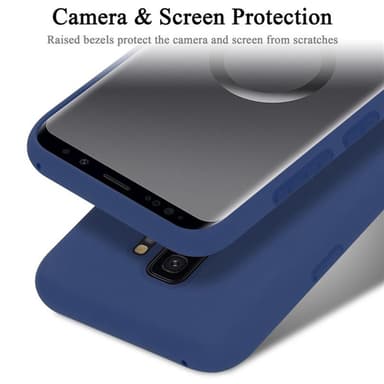 Samsung Galaxy S9 PLUS silikondeksel case (blå)