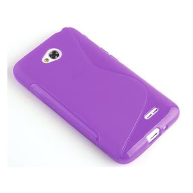 LG L70 (1. SIM) silikondeksel case (lilla)