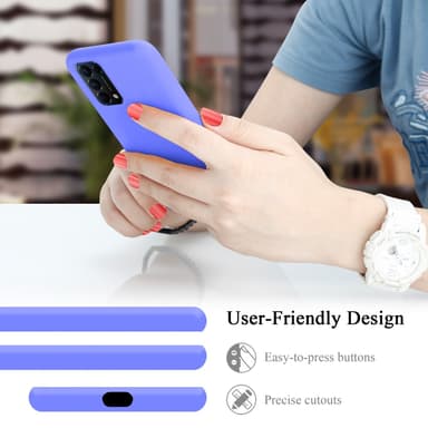 Oppo FIND X3 LITE silikondeksel case (lilla)