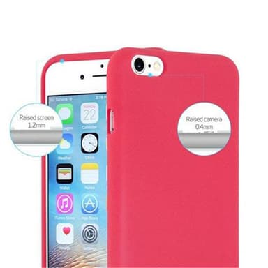 Deksel iPhone 6 PLUS / 6S PLUS case (rød)