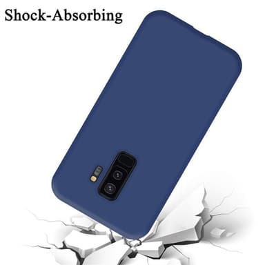 Samsung Galaxy S9 PLUS silikondeksel case (blå)