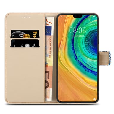 Huawei MATE 30 lommebokdeksel etui (blå)