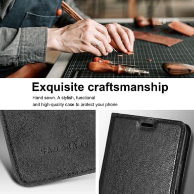 Google PIXEL 7 PRO lommebokdeksel case (svart)