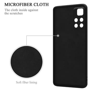 Deksel Xiaomi POCO M4 PRO 5G Ring Case (svart)