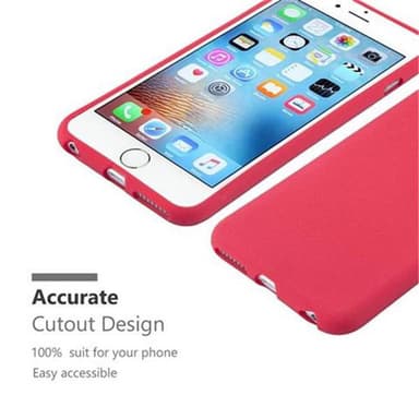 Deksel iPhone 6 PLUS / 6S PLUS case (rød)