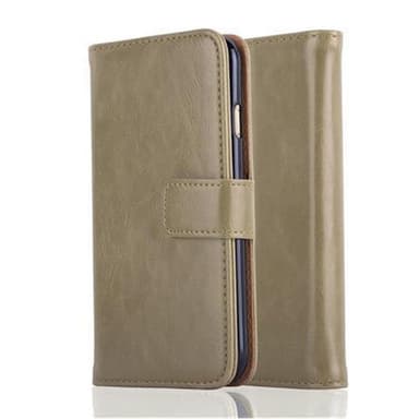 iPhone 6 / 6S lommebokdeksel etui (brun)