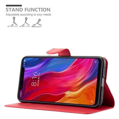 Xiaomi Mi 8 Deksel Etui Case (rød)