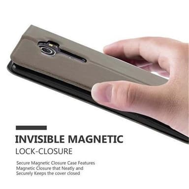 LG G4 / G4 PLUS lommebokdeksel cover (brun)