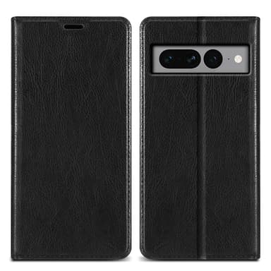 Google PIXEL 7 PRO lommebokdeksel case (svart)