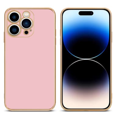 iPhone 14 PRO silikondeksel case (rosa)