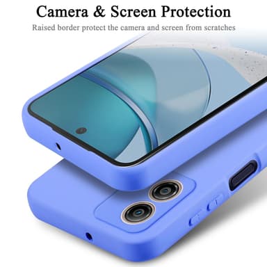 Motorola Moto G53 5G silikondeksel case (Lilla)