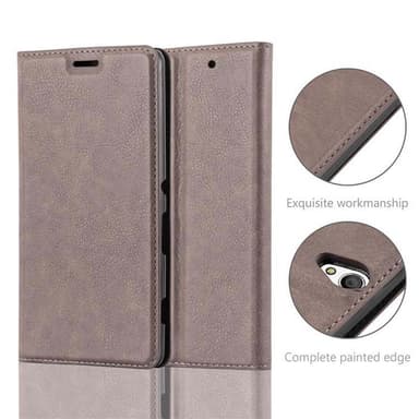 Sony Xperia C4 lommebokdeksel case (brun)