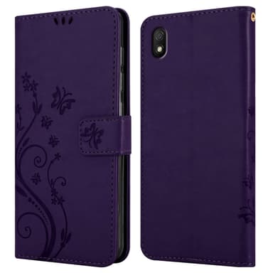 Xiaomi RedMi 9A / RedMi 9AT lommebokdeksel Blomster