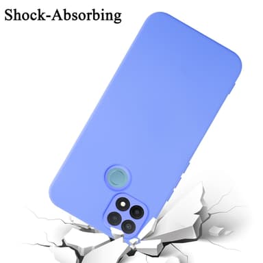 OPPO A15 / A15s silikondeksel case (lilla)