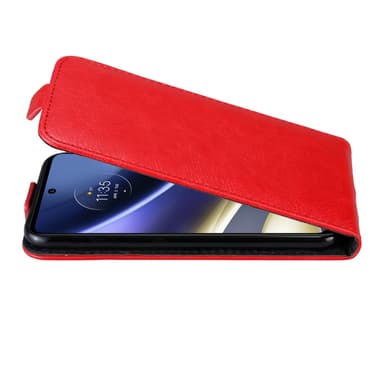 Motorola MOTO G51 5G deksel flip cover (rød)