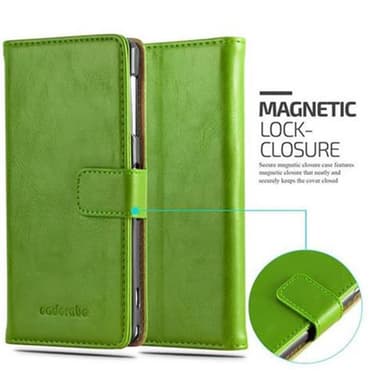 Sony Xperia Z1 lommebokdeksel etui (grønn)