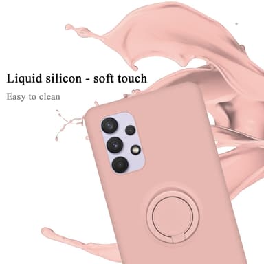 Deksel Samsung Galaxy A33 5G Ring Case (rosa)