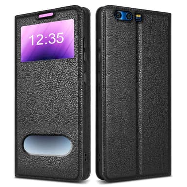 Honor 9 lommebokdeksel cover (svart)