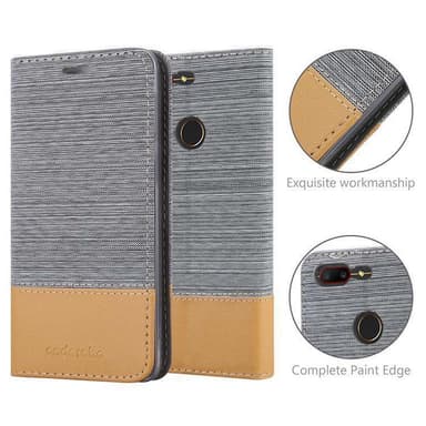 ZTE Nubia N3 lommebokdeksel etui (grå)
