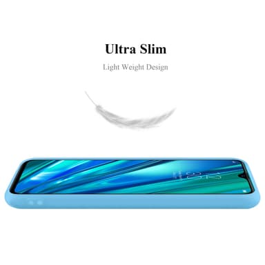 Deksel Realme 5 PRO / Realme Q Silikon cover (blå)
