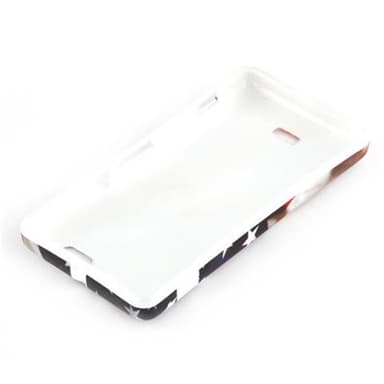 Sony Xperia M Hardt Deksel Case (rød)