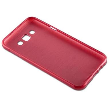 Samsung Galaxy E7 silikondeksel cover (rød)