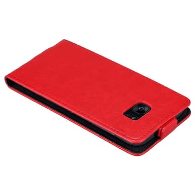 Samsung Galaxy S7 EDGE deksel flip cover (rød)