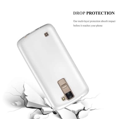 Deksel LG K8 2016 Case Cover (sølv)