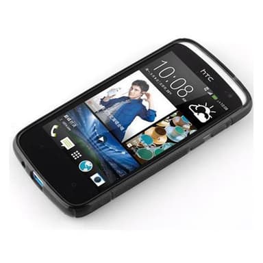 HTC Desire 500 silikondeksel case (svart)