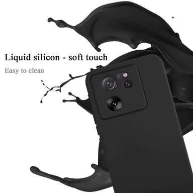 Xiaomi 13T / 13T Pro silikondeksel case (Svart)