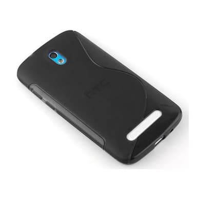 HTC Desire 500 silikondeksel case (svart)